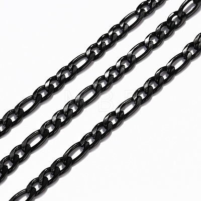 304 Stainless Steel Figaro Chains CHS-H007-30B-1-1