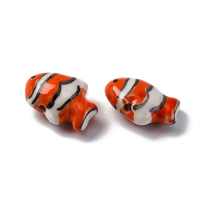 Handmade Porcelain Beads PORC-R002-01F-1