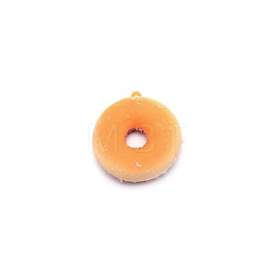 PU Imitation Doughnut Pendant Decorations FIND-WH0094-68D-1