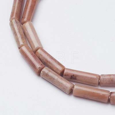 Natural Rhodonite Beads Strands X-G-G968-F08-1