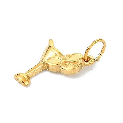 304 Stainless Steel Pendants STAS-A145-03C-G-1