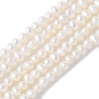 Natural Cultured Freshwater Pearl Beads Strands PEAR-I007-07F-01B-1