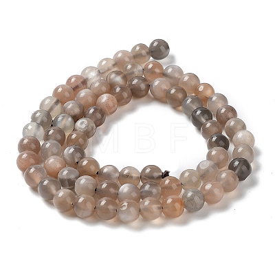 Natural Grey Moonstone Beads Strands G-F632-24-02-01-1