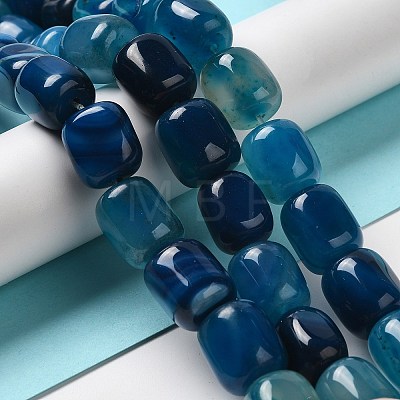 Natural Agate Beads Strands G-H295-F01-04-1