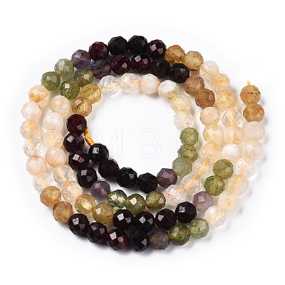 Natural Mixed Gemstone Beads Strands G-D080-A01-01-29-1