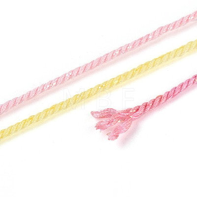 35M Segment Dyed Macrame Cotton Cord OCOR-T017-06C-1