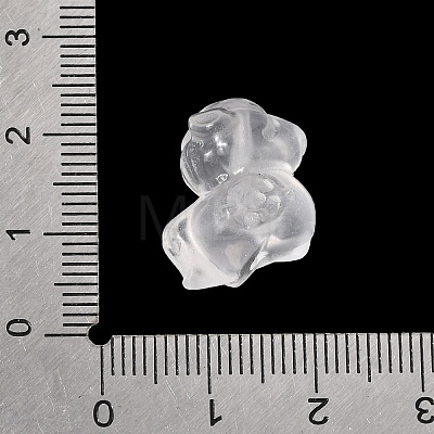 Natural Quartz Crystal Carved Beads G-L656-A02-01-1