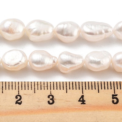 Natural Cultured Freshwater Pearl Beads Strands PEAR-P062-28I-1