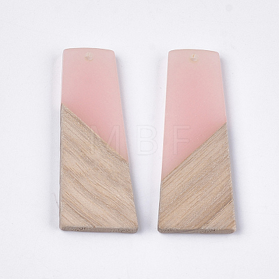 Resin & Walnut Wood Pendants RESI-S358-83D-1