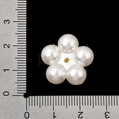 Opaque Resin Imitation Pearl Cabochons RE-CBADCDD-06-1