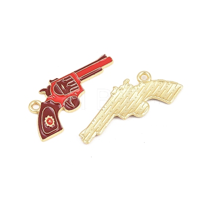 West Cowboy Theme Alloy Enamel Pendants ENAM-L056-01C-03-1
