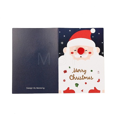 Rectangle Paper Greeting Card AJEW-P123-B01-1