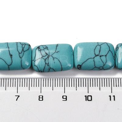 Synthetic Turquoise Beads Strands G-T047-B12-01-1