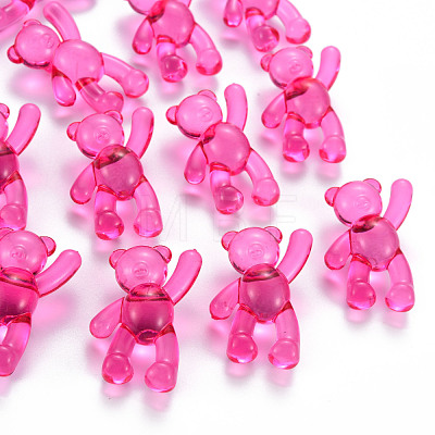 Transparent Acrylic Beads MACR-S373-01B-906-1