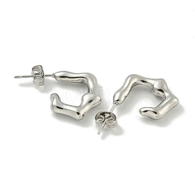 Non-Tarnish 304 Stainless Steel Stud Earrings EJEW-G400-03P-1