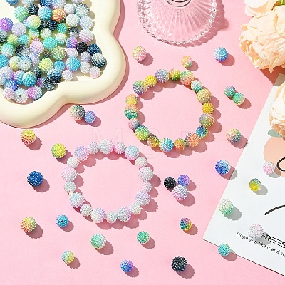 Imitation Pearl Acrylic Beads OACR-YW0002-04A-02-1