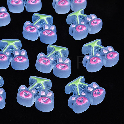 Transparent Acrylic Beads LS-X-MACR-S374-04B-04-1