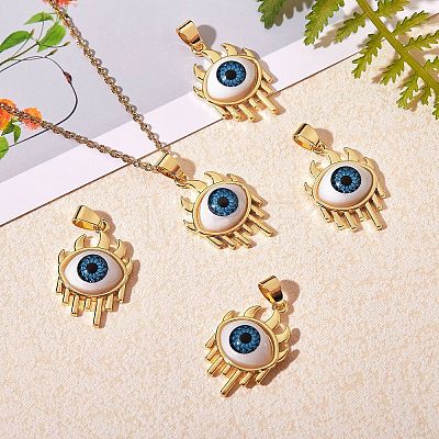 5Pcs Brass Pendants sgKK-SZ0005-06-1