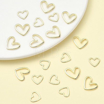 20Pcs 2 Styles Brass Linking Rings KK-YW0002-31-1