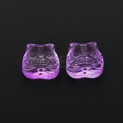 Transparent Glass Beads GLAA-T022-22-D06-1