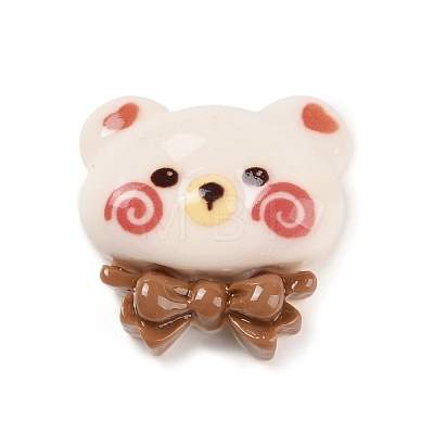 Bear Bread Opaque Resin Decoden Cabochons CRES-Q220-05A-1