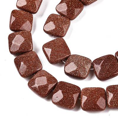 Synthetic Goldstone Beads Strands G-T138-167-1