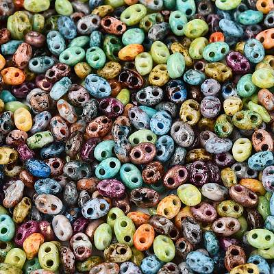 Picasso Glass Seed Beads GL-N001-02-1