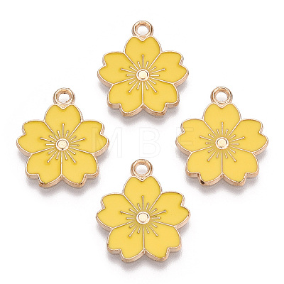 Alloy Enamel Pendants ENAM-S121-115L-1