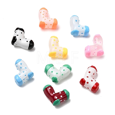Handmade Glass Enamel Beads GLAA-K070-04-1
