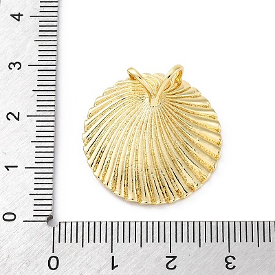 Brass Micro Pave Cubic Zirconia Pendants KK-S510-38G-02-1