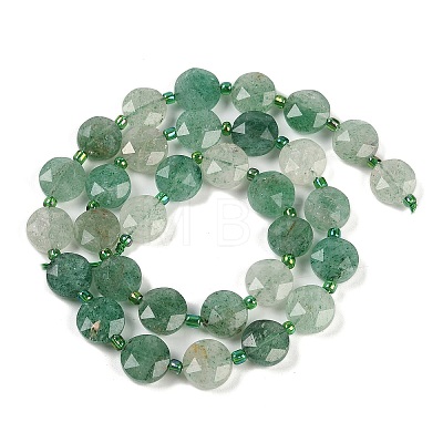 Natural Green Strawberry Quartz Beads Strands G-C116-A34-01-1