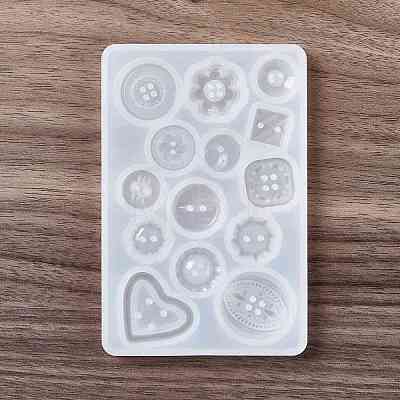 DIY Button Silicone Molds DIY-E055-30-1