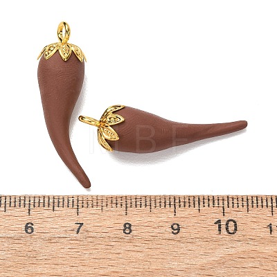 Handmade Polymer Clay Pendants CLAY-C008-02G-1