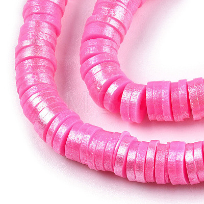 Handmade Polymer Clay Beads Strands CLAY-CJC0015-01I-1