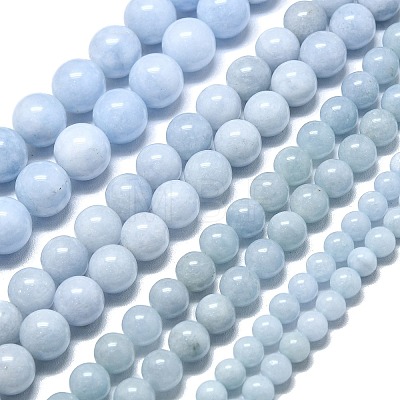 Natural Malaysia Jade Beads Strands G-L645-A01-4mm-16-1