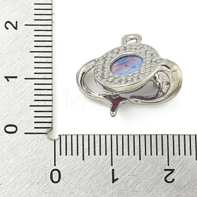 Alloy And Resin Pendants PALLOY-S029-01A-01-1