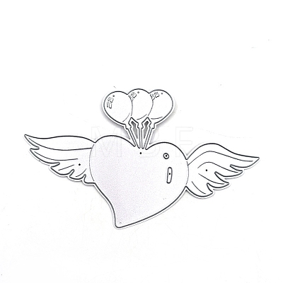 Valentine's Day Heart & Balloon & Wing Carbon Steel Cutting Dies Stencils PW-WG72639-01-1