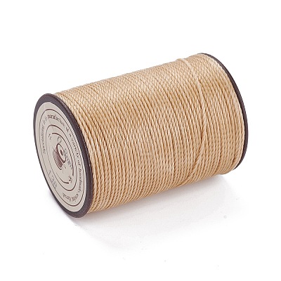 Round Waxed Polyester Thread String X-YC-D004-02E-138-1