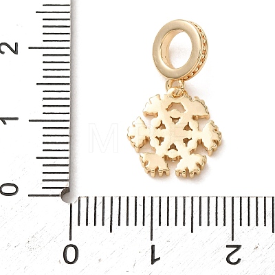 Brass Micro Pave Clear Cubic Zirconia Pendants CU-CBA2F8A-04G-1