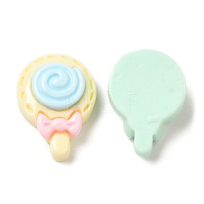 Cartoon Opaque Reisn Cabochons RESI-C039-04C-1