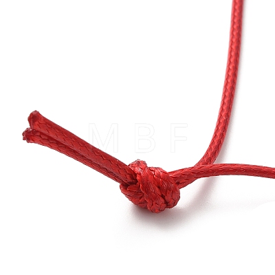 Zinc Alloy Rose Flower Pendant Necklace with Leather Cords NJEW-D044-01P-1