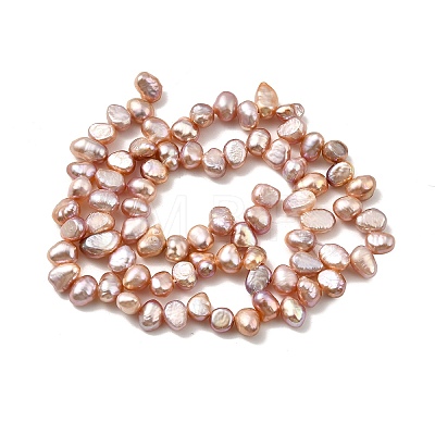 Natural Cultured Freshwater Pearl Beads Strands PEAR-I007-03B-01B-1