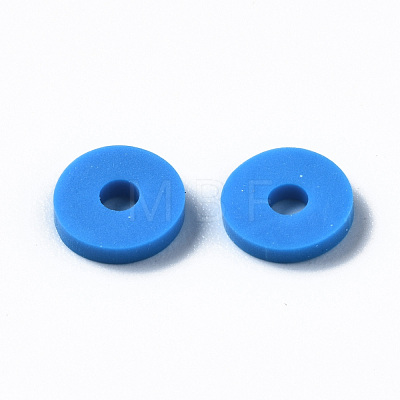 Handmade Polymer Clay Beads X-CLAY-Q251-6.0mm-B33-1
