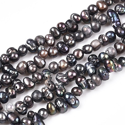Natural Cultured Freshwater Pearl Beads Strands PEAR-S021-239-1
