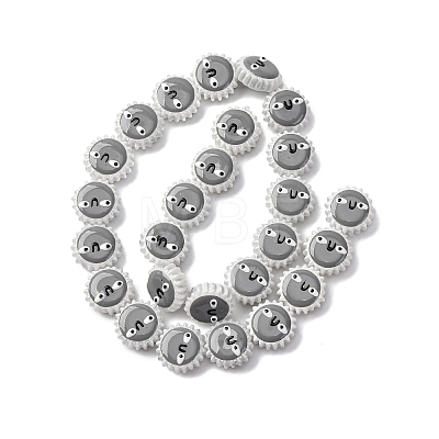 Fuuny Baking Paint Glass Enamel Beads LAMP-Q045-01A-1