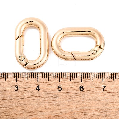 Zinc Alloy Spring Gate Ring PURS-PW0001-418LG-1