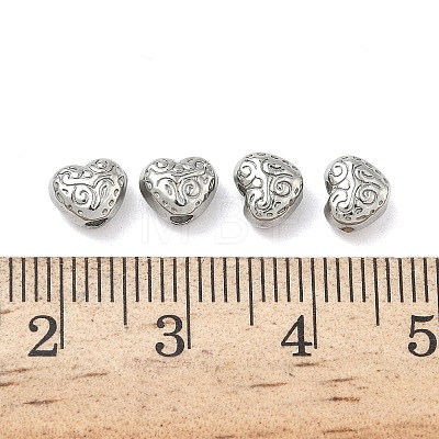 304 Stainless Steel Beads STAS-D204-42P-1