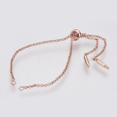 Brass Bracelet Making MAK-G007-01RG-RS-1