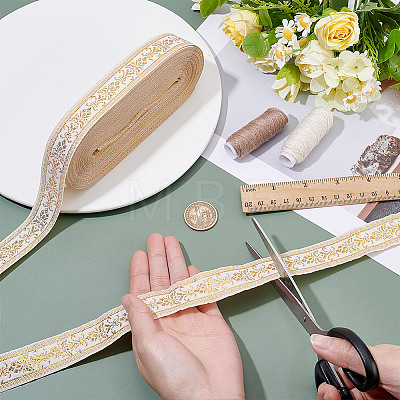 Polyester Ribbons SRIB-WH0011-347-1