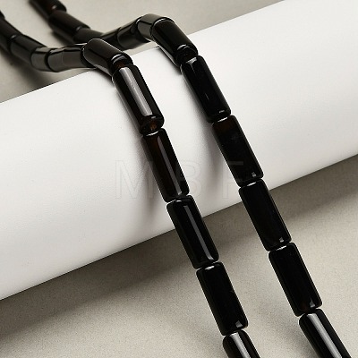 Dyed Natural Agate Beads Strands G-G203-01A-1